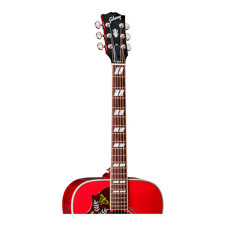 HUMMINGBIRD Vintage Cherry Sunburst Lefty 2019 + étui Gibson