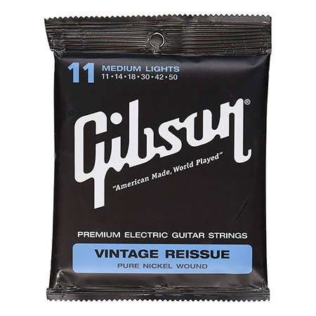 Gibson Vintage Reissue Electric Strings Medium Lights 11/50