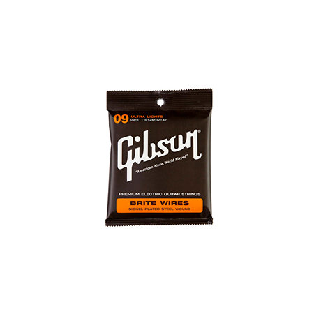 Gibson Brite Wire Electric Strings Ultra Lights 9/42