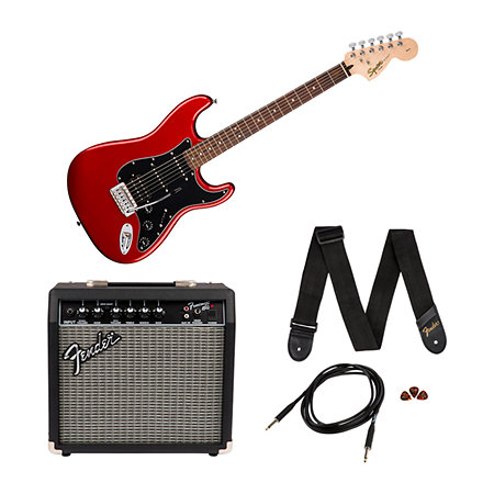 Squier by FENDER Affinity Stratocaster HSS Pack Candy Apple Red