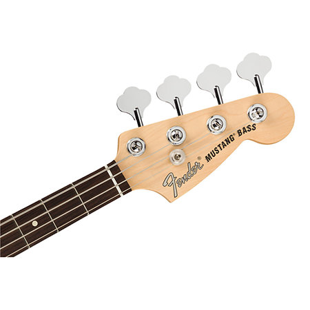 American Performer Mustang Bass Arctic White Fender