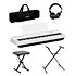 Pack P121 White+ Stand + Siège + Casque + Housse Yamaha