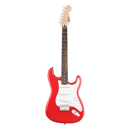 Bullet Strat Hard Tail Fiesta Red Squier by FENDER