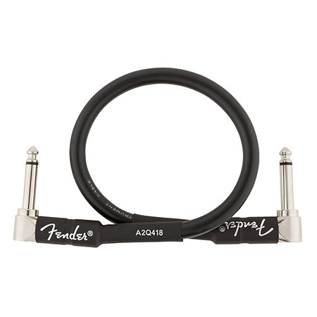 Fender Professional Series Instrument Cable, 30cm, Black