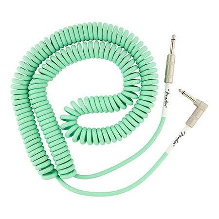 Fender Original Series Instrument Coil Cable, 9m, Surf Green