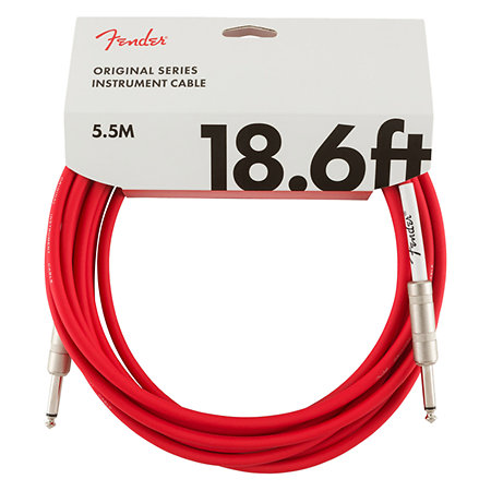 Fender Original Series Instrument Cable, 5,5m, Fiesta Red