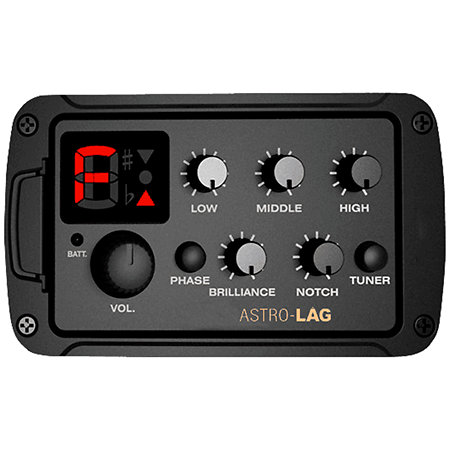 T118ASCE-BLK Tramontane Auditorium Slim Black LAG