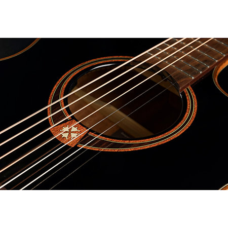 T118ASCE-BLK Tramontane Auditorium Slim Black LAG