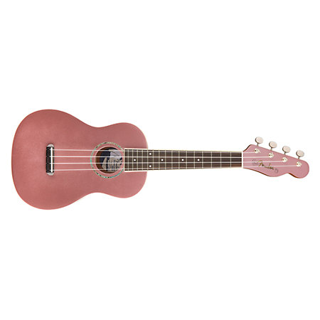 Zuma Classic Concert Uke Burgundy Mist Fender