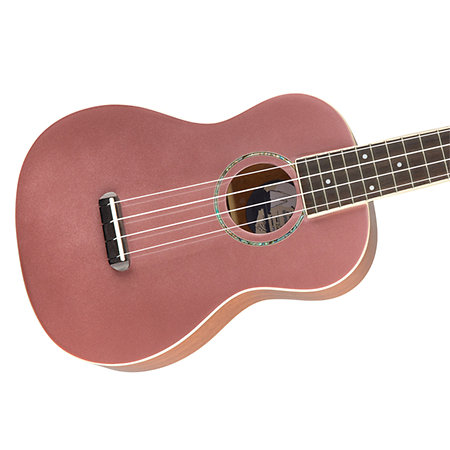 Zuma Classic Concert Uke Burgundy Mist Fender