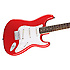 Bullet Strat Hard Tail Fiesta Red Squier by FENDER