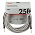 Professional Series Instrument Cable, 7,5m, White Tweed Fender