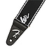 WeighLess Running Logo Strap, Black/White Fender