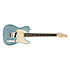 American Elite Telecaster ébène Satin Ice Blue Metallic Fender