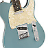 American Elite Telecaster ébène Satin Ice Blue Metallic Fender