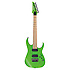 RGR5227MFX-TFG Transparent Fluorescent Green avec son étui Ibanez