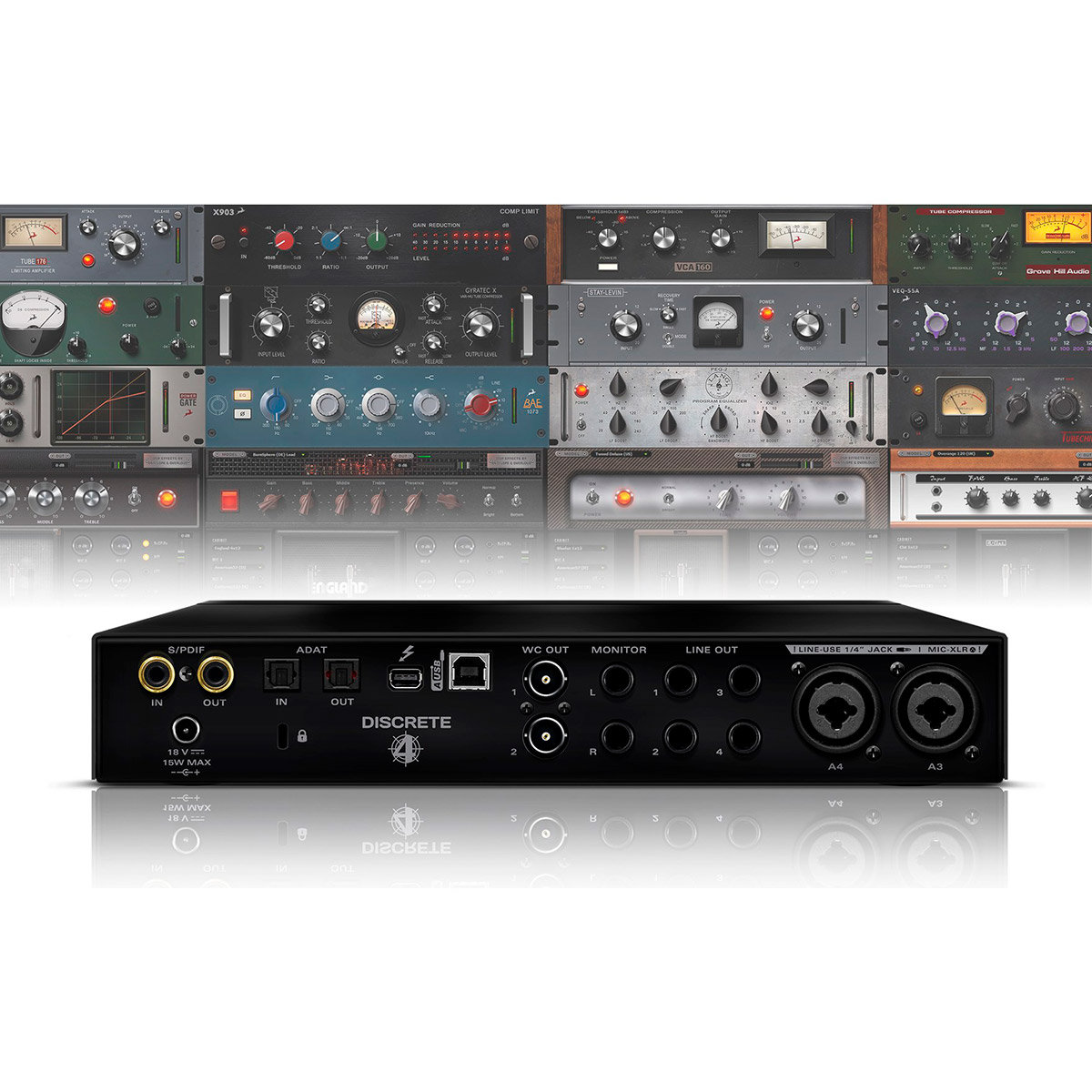 Antelope Audio Bundle Discrete 4 Basic FX + Verge - Carte son SonoVente.com