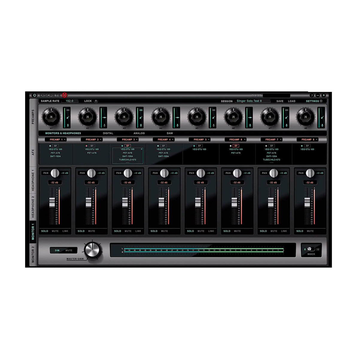 Antelope Audio Bundle Discrete 4 Basic FX + Verge - Carte son SonoVente.com