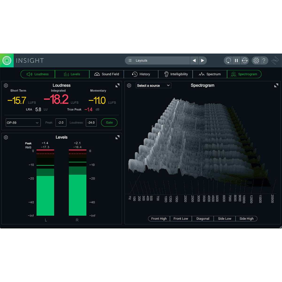 Insight 2 Edu Logiciel Plugins D Effets Izotope Sonovente Com