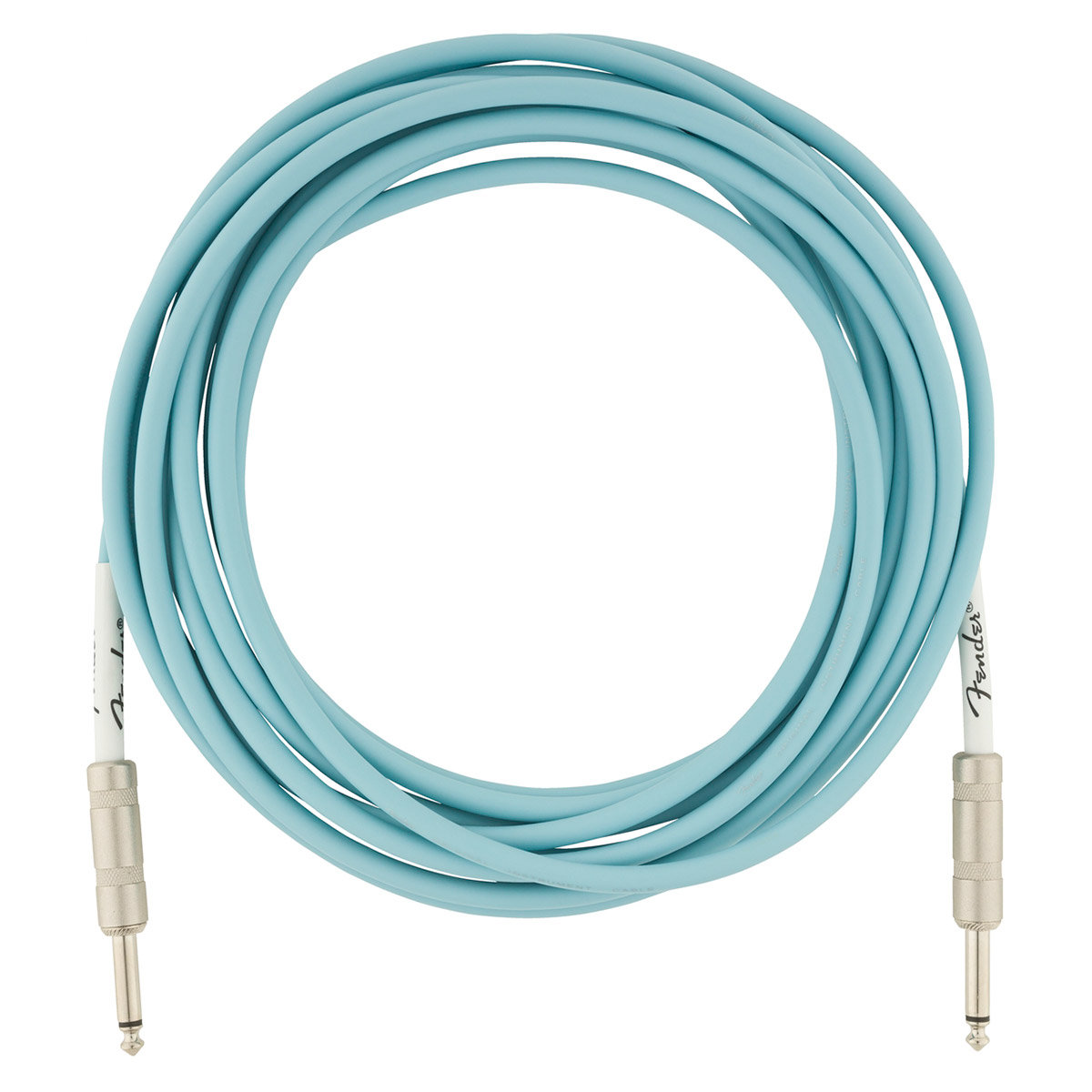 Fender Original Series Instrument Cable, 5,5m, Daphne Blue - Câble ...
