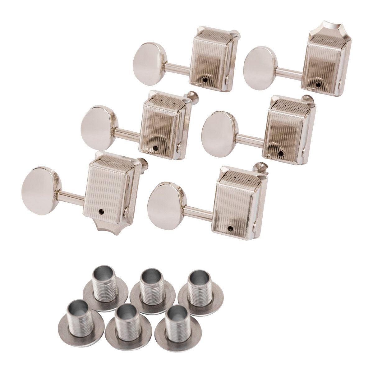 Fender Classic Gear Tuning Machines, Chrome Pièces Détachées Guitare