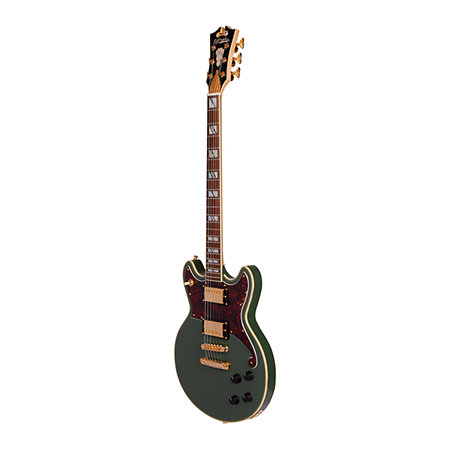 Deluxe Brighton Hunter Green D'Angelico