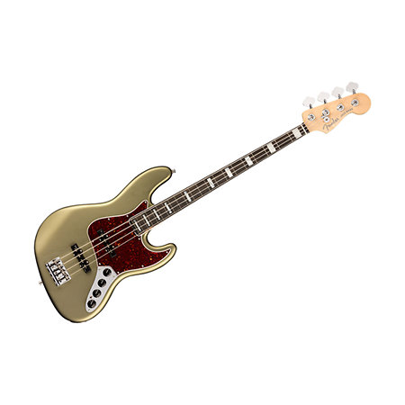 Fender American Elite Jazz Bass EB Satin Jade Pearl Metallic