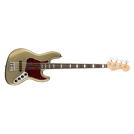 Fender American Elite Jazz Bass EB Satin Jade Pearl Metallic