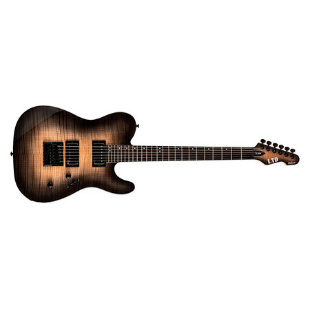 LTD TE 1000 ET FM Black Natural Burst