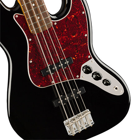 Classic Vibe 60s Jazz Bass Black Squier by FENDER