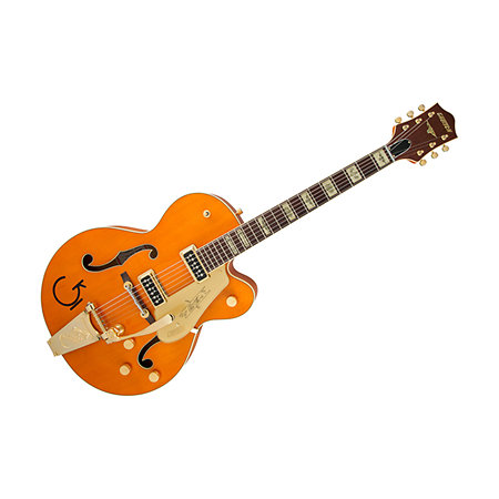 Gretsch Guitars G6120T-55 Vintage Select Edition 55 Chet Atkins Vintage Orange Stain Lacquer