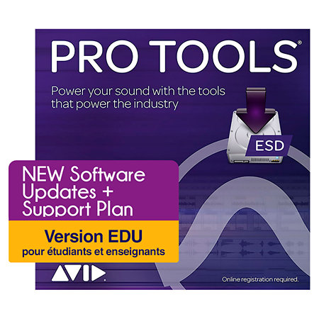 AVID Avid - Pro Tools Rétablissement licence électronique version EDU