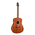 S6 Mahogany Deluxe A/E + Housse Seagull