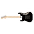 Contemporary Stratocaster HSS Black Metallic Squier by FENDER