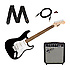 Stratocaster Pack Black 10G Squier by FENDER