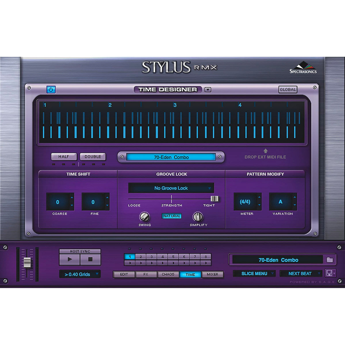 Spectrasonics Stylus RMX Xpanded Logiciel Instruments Virtuels