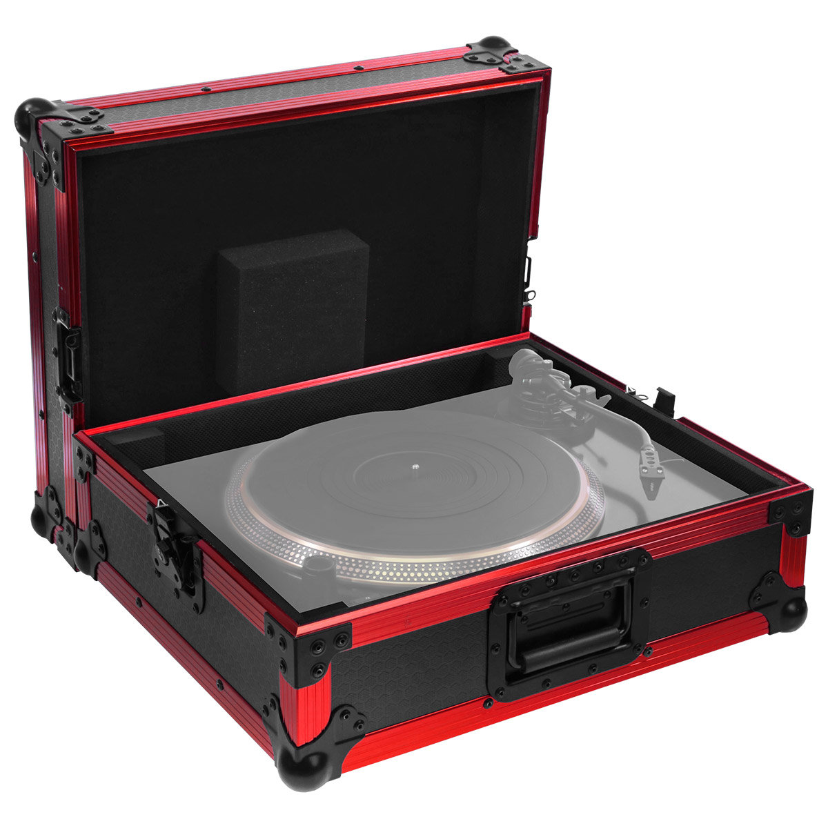 Flight Case Turntable Elite Flight Platine Cd Et Vinyles Plugger Case Sonovente Com