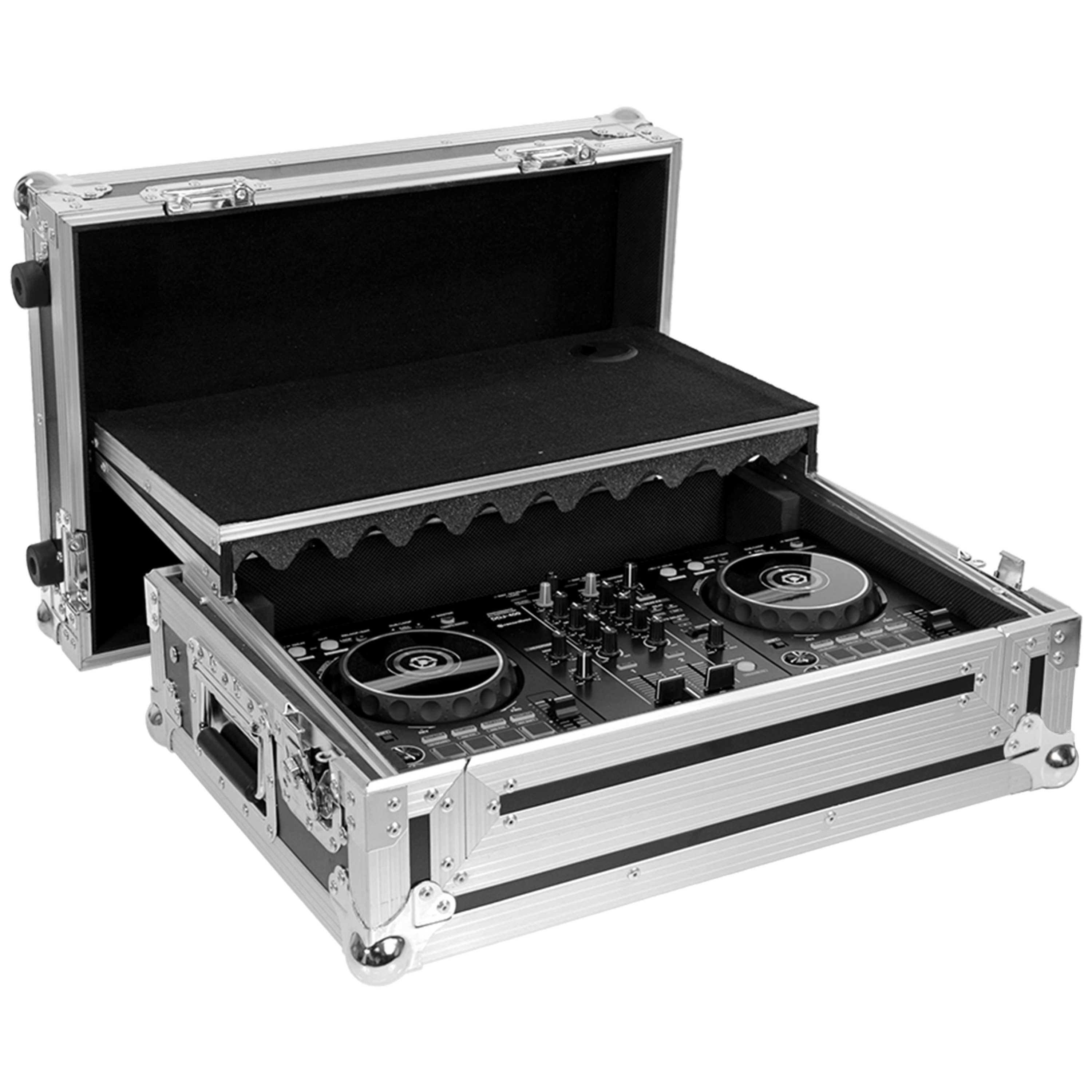 Flight case DDJ 400 Flight Case for USB Controller Plugger Case