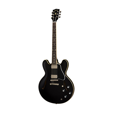 ES-335 SATIN Trans Black Gibson
