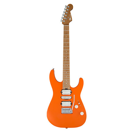 Pro-Mod DK24 HSH 2PT CM Satin Orange Crush Charvel