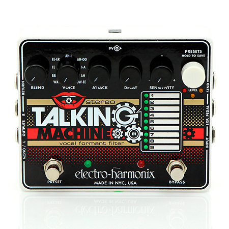 Electro Harmonix Stereo Talking Machine Vocal Formant Filter