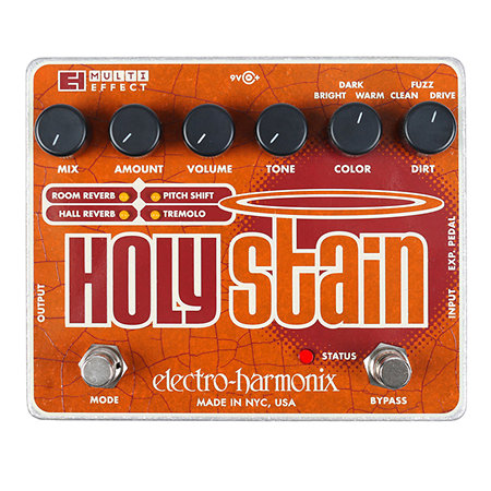 Electro Harmonix Holy Stain Distortion/Reverb/Pitch/Tremolo Multi-Effect