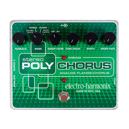 Electro Harmonix Stereo Polychorus Chorus/Flanger/Echo