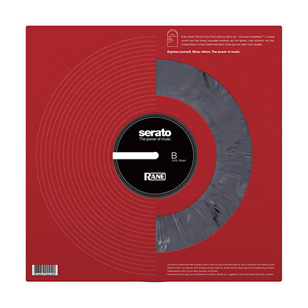 Paire Vinyl Control Tone X Rane Marbled Grey Serato