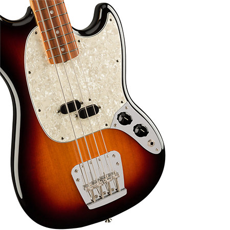 Vintera 60s Mustang Bass PF 3 Color Sunburst Fender