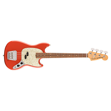 Fender Vintera 60s Mustang Bass PF Fiesta Red