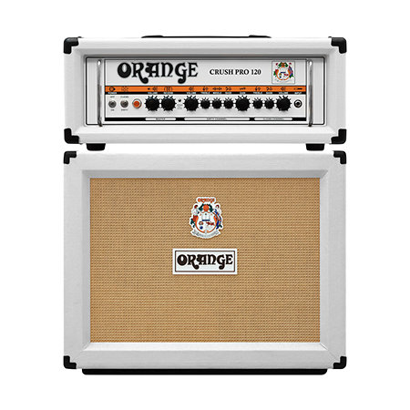 Orange Crush Pro 120 White LTD + Baffle PPC212 OB White