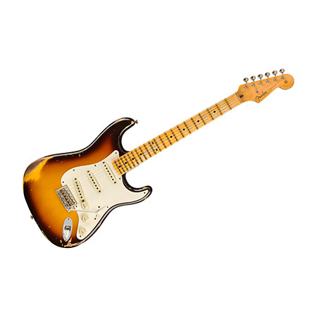 Fender 1959 Stratocaster Heavy Relic MN Faded Chocolate 3 Color Sunburst
