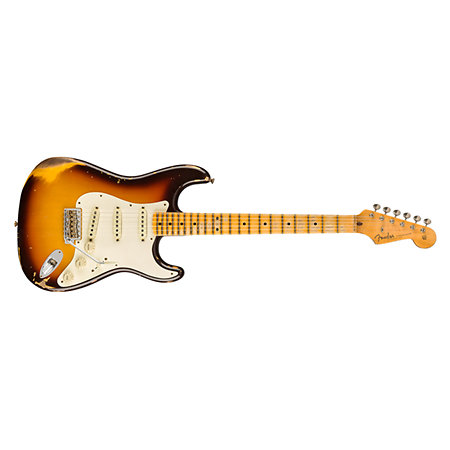 Fender 1959 Stratocaster Heavy Relic MN Faded Chocolate 3 Color Sunburst