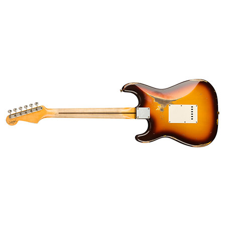 1959 Stratocaster Heavy Relic MN Faded Chocolate 3 Color Sunburst Fender